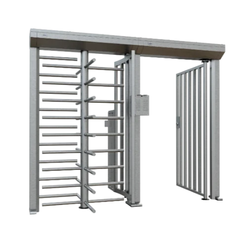 Torniquete vertical de acceso de cortesía, puerta de batiente o acceso especial para personas con movilidad reducida (PMR) y paso de equipaje o cochecitos