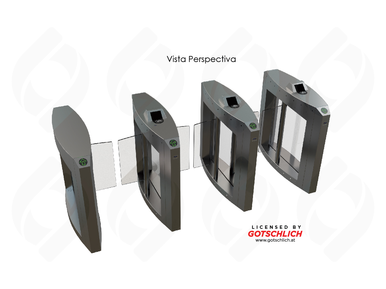 Fabricación de sistemas de acceso peatonales